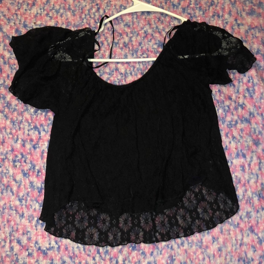 Lace crop S/M